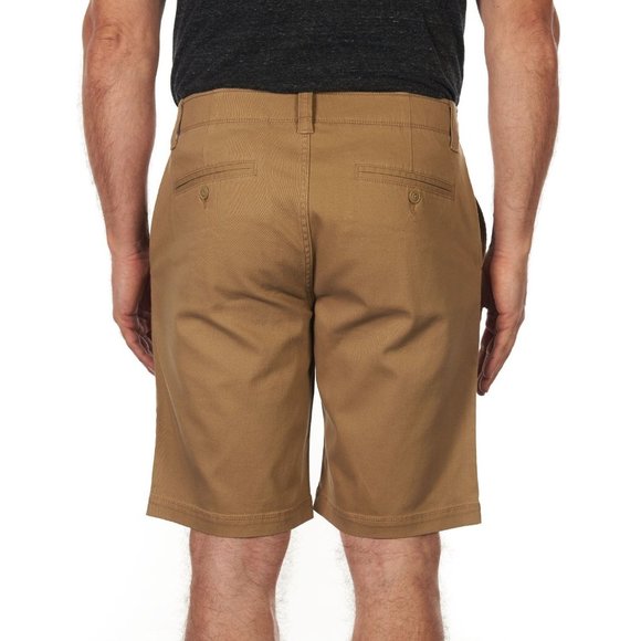 Iron Co. Clothing  Men's Flat Front Stretch Twill Short- Size 38 - Picture 2 of 3